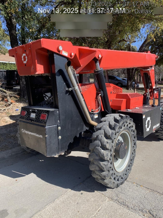 2020 Manitou MTA8044 74hp T4F, Open ROPS, Cab and Boom LED work lights, Auxiliary Hydraulics, Solid Tires, Amber strobe, Lift Hook w/66" Carriage, 60" Forks