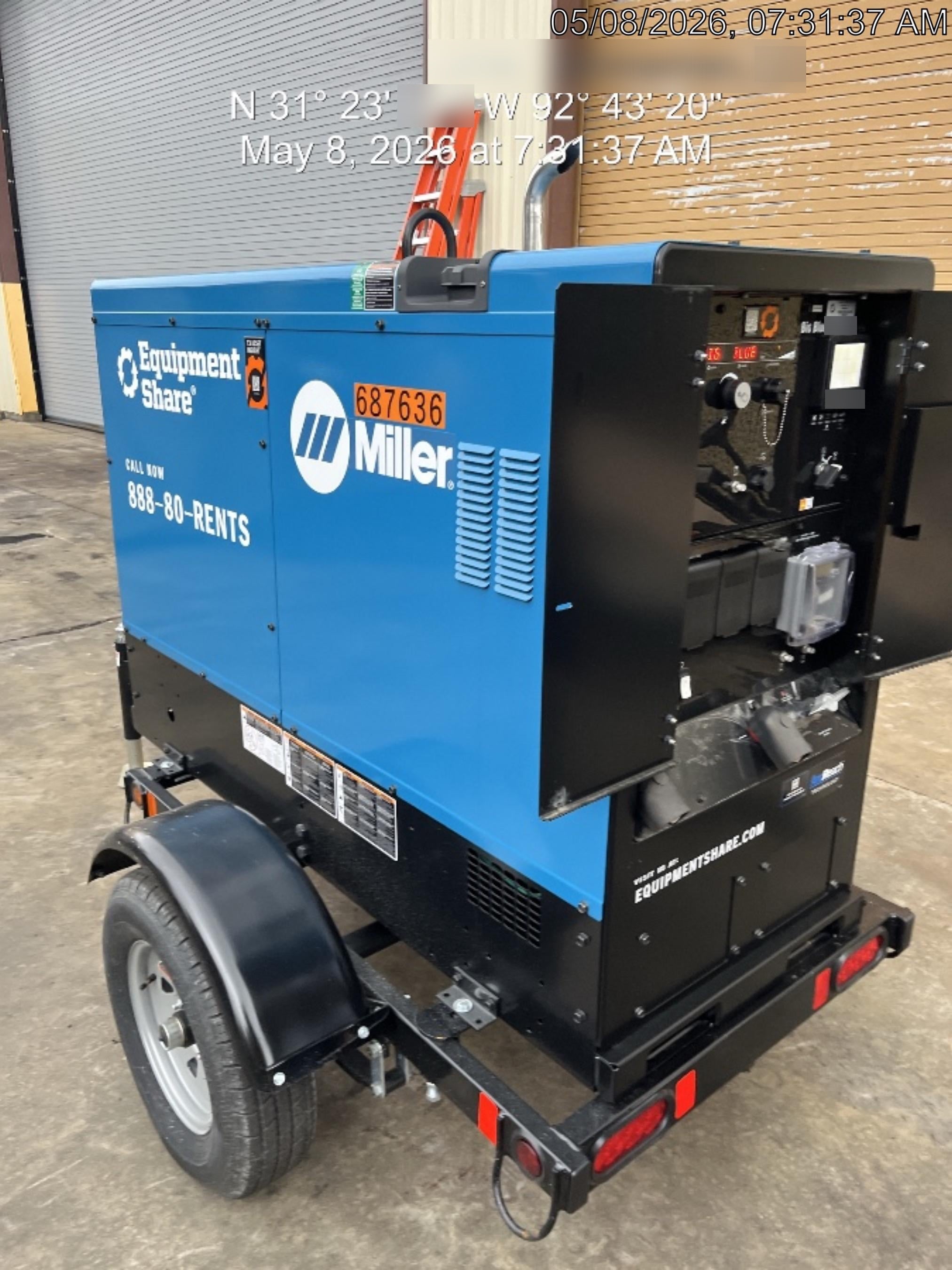 2026 MILLER ELECTRIC BIG BLUE 500