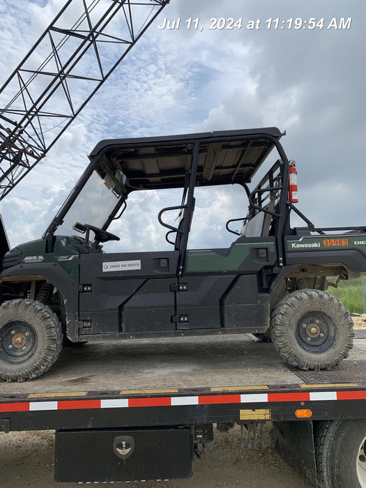 2019 Kawasaki Mule PRO-DXT Movement Alarm, Beacon, Hard Top, ES Track Hardware