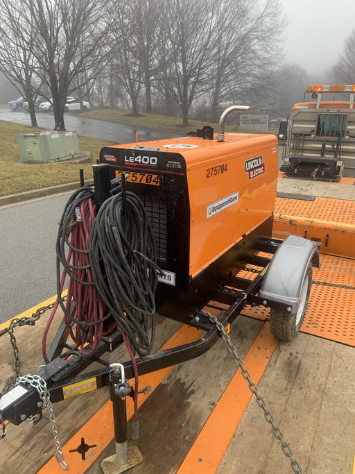 2022 Lincoln Electric LE400 Kubota V1505, Trlr, Cable Rack, Light Kit, ES Decals, T3