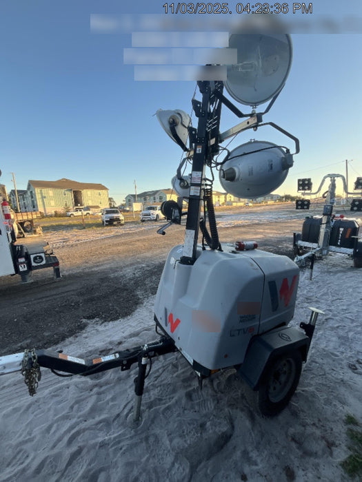 2019 Wacker Neuson LTV6L-MH Wacker Neuson LTV6L Mobile Light Tower w/Fuel Level Sensor Installed