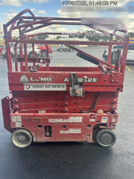 2021 Lgmg AS1932E Electric Drive, Solid Non Marking Tires, Dual Beacons
