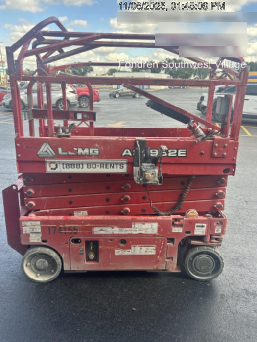 2021 Lgmg AS1932E Electric Drive, Solid Non Marking Tires, Dual Beacons