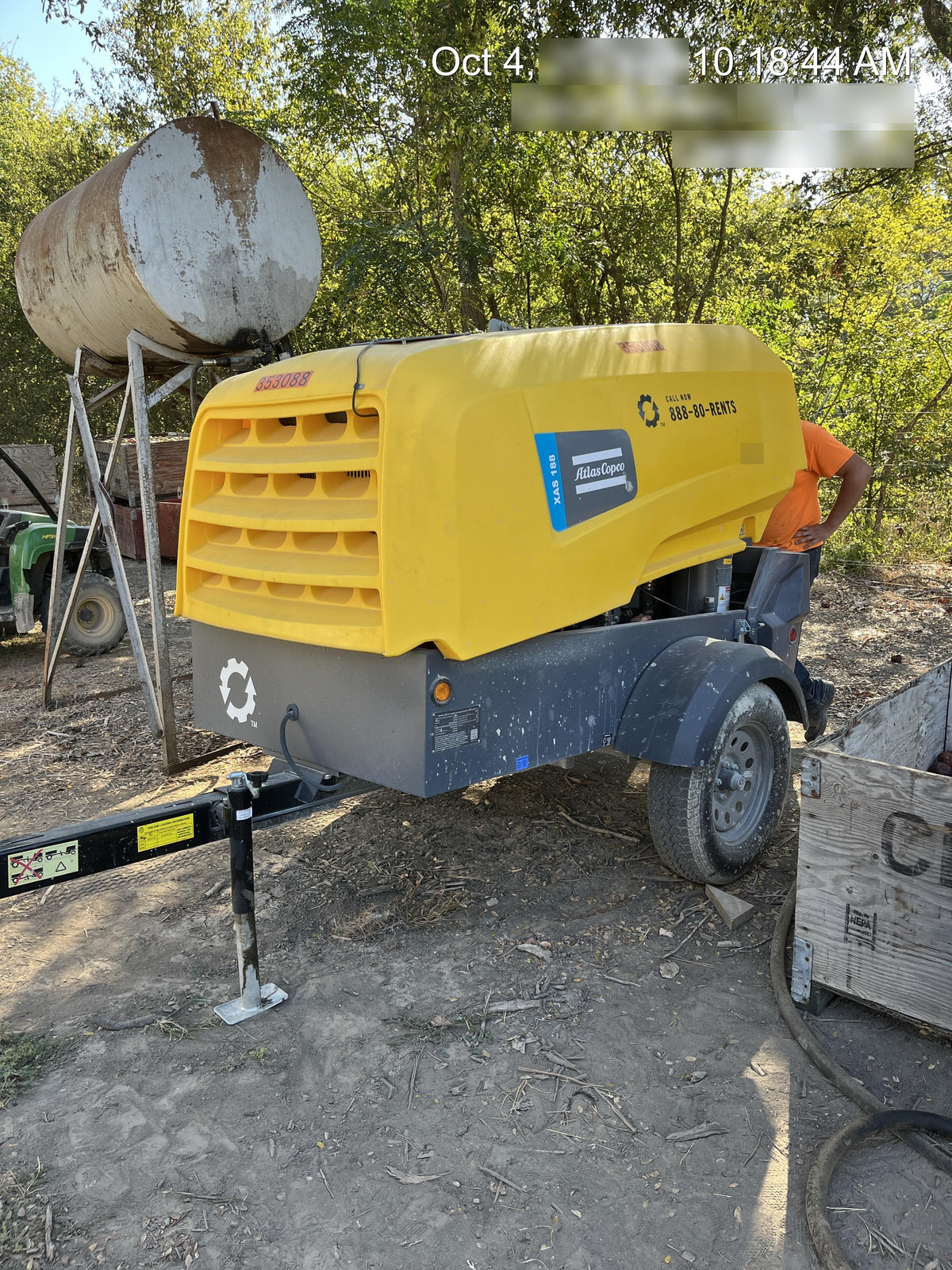 2023 ATLAS COPCO XAS188 CWK