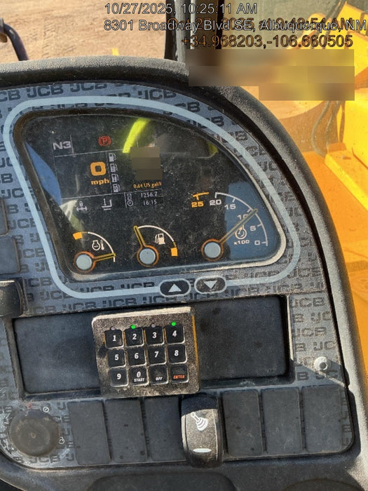 2020 JCB 509-42 Canopy, Solid Tires, Work Lights, Beacon, Aux Hydraulics, Back up Alarm, Lifting Eye, ES Decals