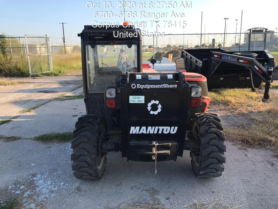 2020 Manitou MTA5519 Cab/Heat/Air, Solid Tires, Work Lights, Beacon, Aux Hydraulics, Back up Alarm, Mirrors, ES Keypad
