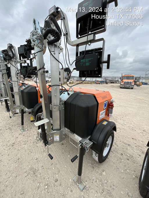 2024 Wanco WLTT-4MM4K Diesel, Deep Sea Controller, Shore Power Plug, Auto Start, (4) 350W LED Floodlights, 4kW Generator, 60 Gal Fuel Tank, 2" Ball, T3