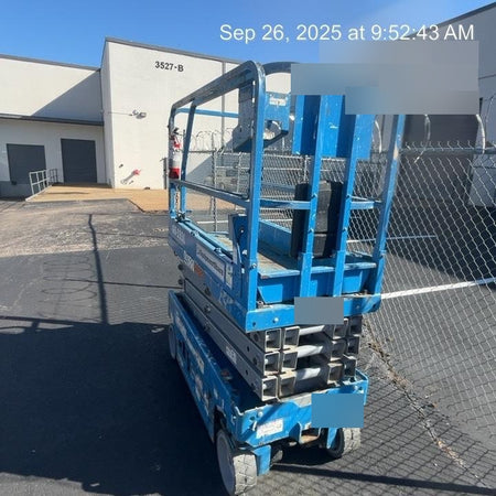 2019 Genie GS-1930 Fixed rails with chain Entry