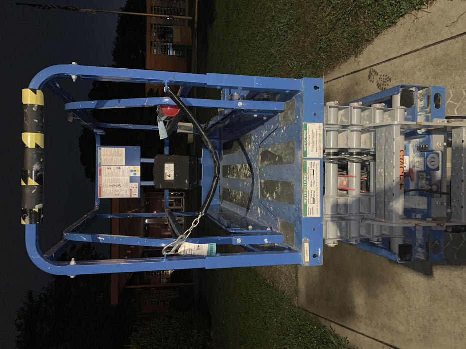 2019 Genie GS-1930 Fixed Rails with Chain Entry