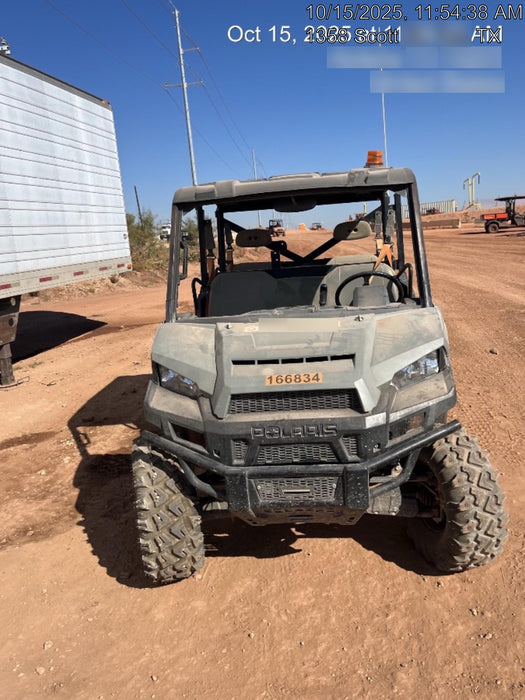 Polaris Pro XD 4000D AWD Canopy, Diesel, 4-6 Passenger, LED Strobe, Rearview Mirror