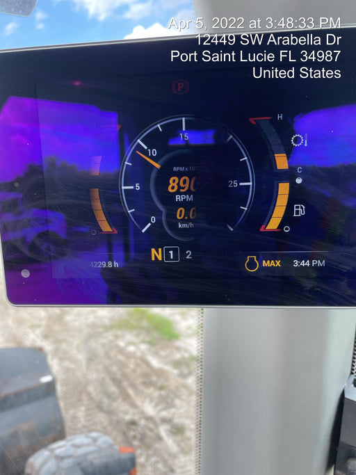 2018 Case 721G CLOSED CAB, JRB 416 STYLE HYD COUPLER