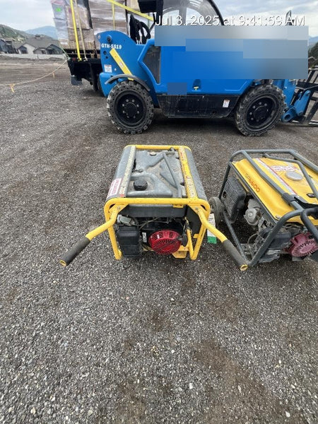 2018 Wacker Neuson GP6600A Wacker Neuson GP6600A Portable Generator, 6 kW