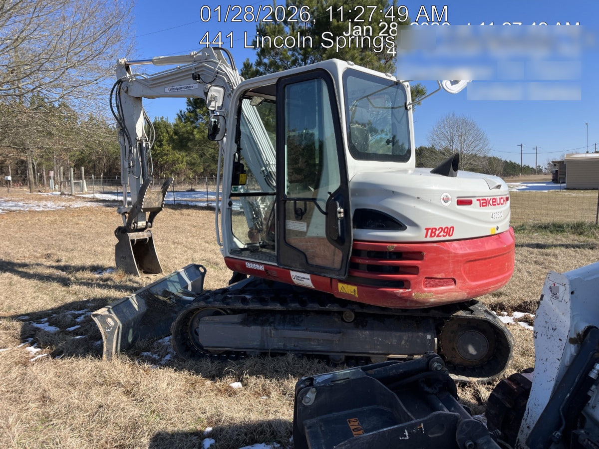 2024 TAKEUCHI TB290-CR