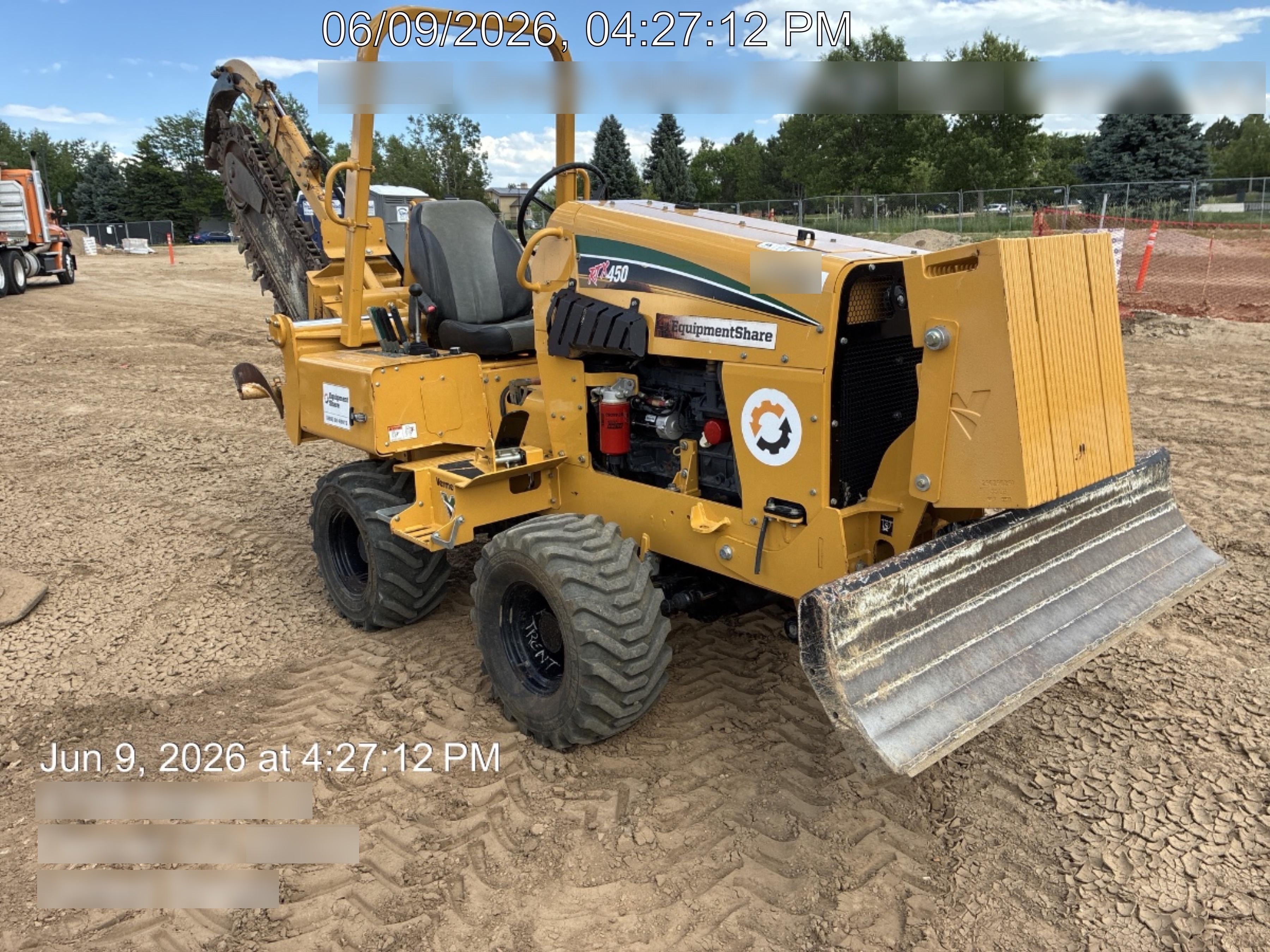 2019 VERMEER RTX450