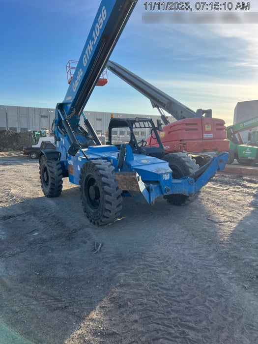 2018 Genie GTH-1056 GTH-1056 w/Open ROPS, FF Tires, Beacon, 48" carriage/forks