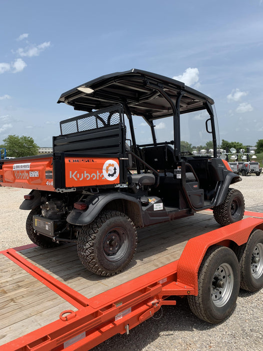 2021 Kubota RTV-X1140W-H Plastic Canopy, Windshield Acrylic Clear, LED Strobe Light, Wire Harness Kit, Back up Alarm
