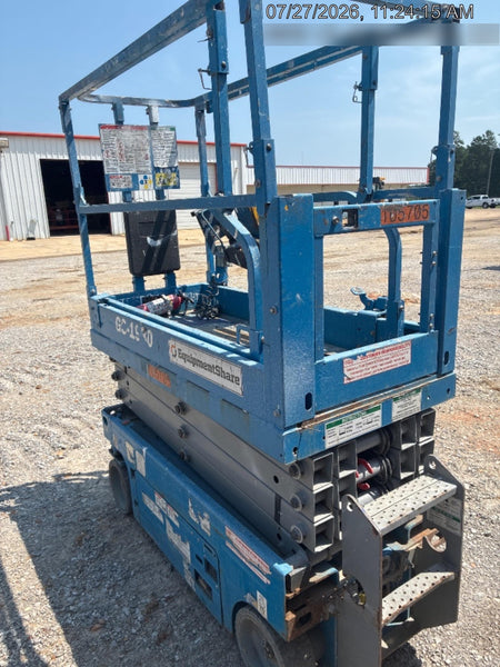 2020 Genie GS-1930 Solid Non Marking Tires, Beacon, Folding rails with half height swing gate