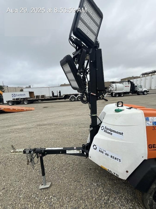 2023 Generac MLT2 Diesel, Flex Switch 120V Input, Powerzone Controller, (4) 320W LED Lights, 4kW Generator, 39.9 Gal Fuel Tank, 2" Ball, T3