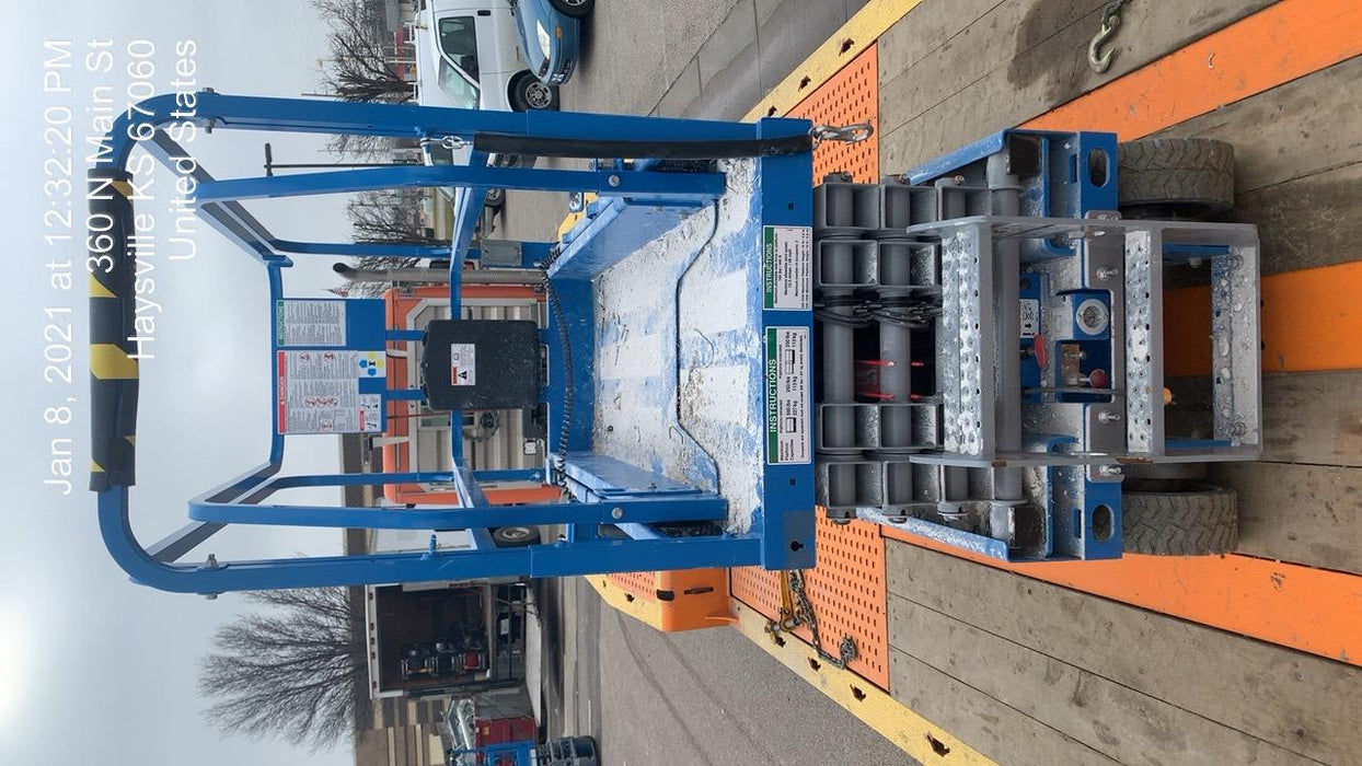 2020 Genie GS-1930 Fixed rails with chain entry gate - Pre A92.20