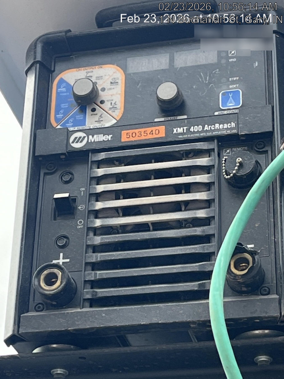 2025 MILLER ELECTRIC XMT 400