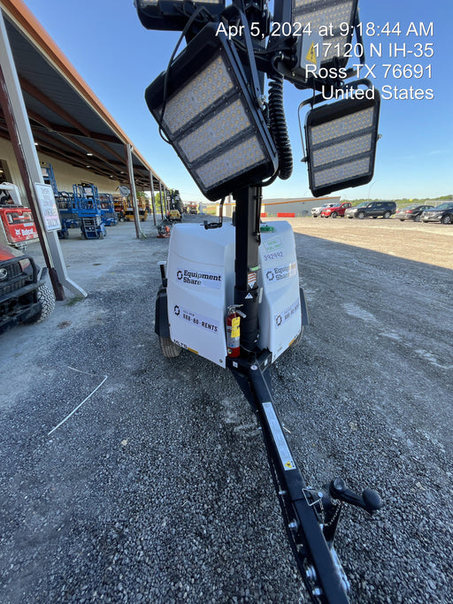 2024 Generac MLT2 Diesel, Flex Switch 120V Input, Powerzone Controller, 
(4) 320W LED Lights, 4kW Generator, 39.9 Gal Fuel Tank, 2" Ball, T3