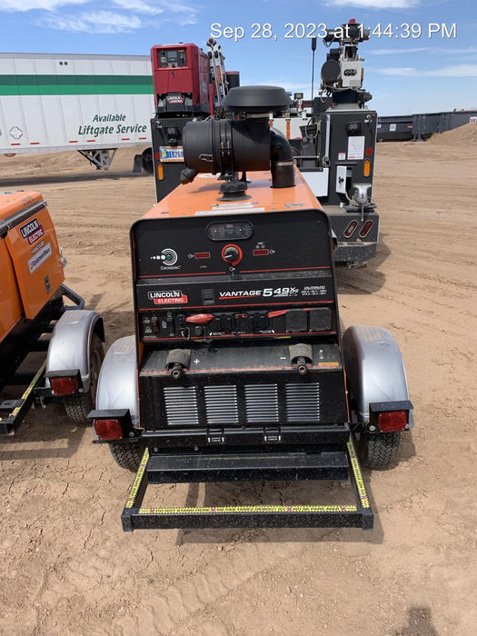2023 Lincoln Electric Vantage 549X Crosslink Technology, Trailer Mounted, ES Decals, T3