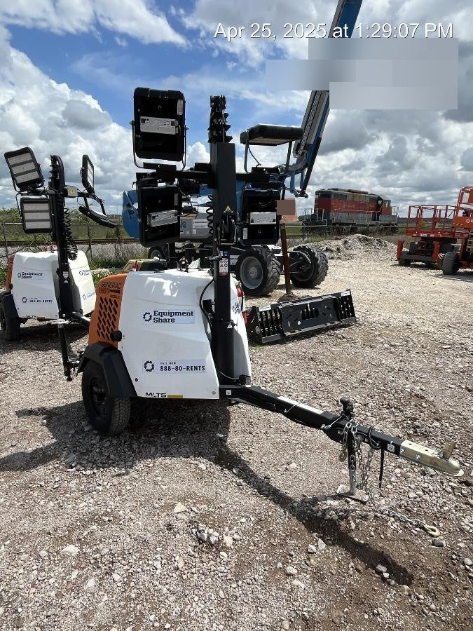 2024 Generac MLT2 Diesel, Flex Switch 120V Input, Powerzone Controller, 
(4) 320W LED Lights, 4kW Generator, 39.9 Gal Fuel Tank, 2" Ball, T3