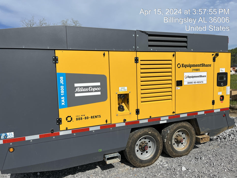 2024 ATLAS COPCO XAS 1800