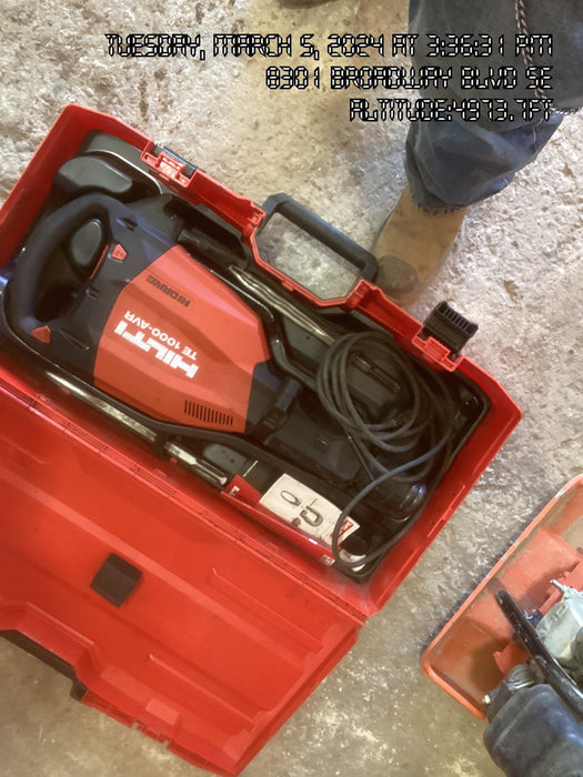 2020 HILTI TE 1000-AVR