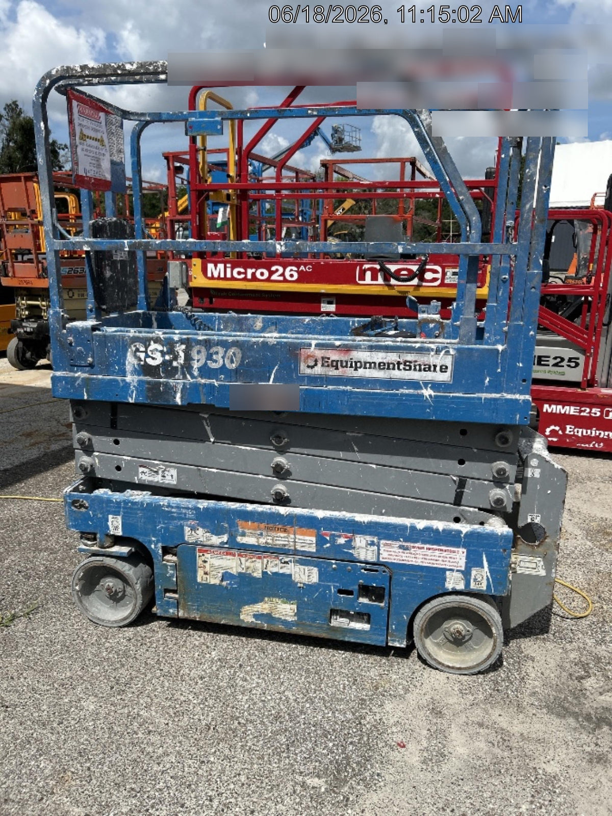 2020 Genie GS-1930 Standard Machine