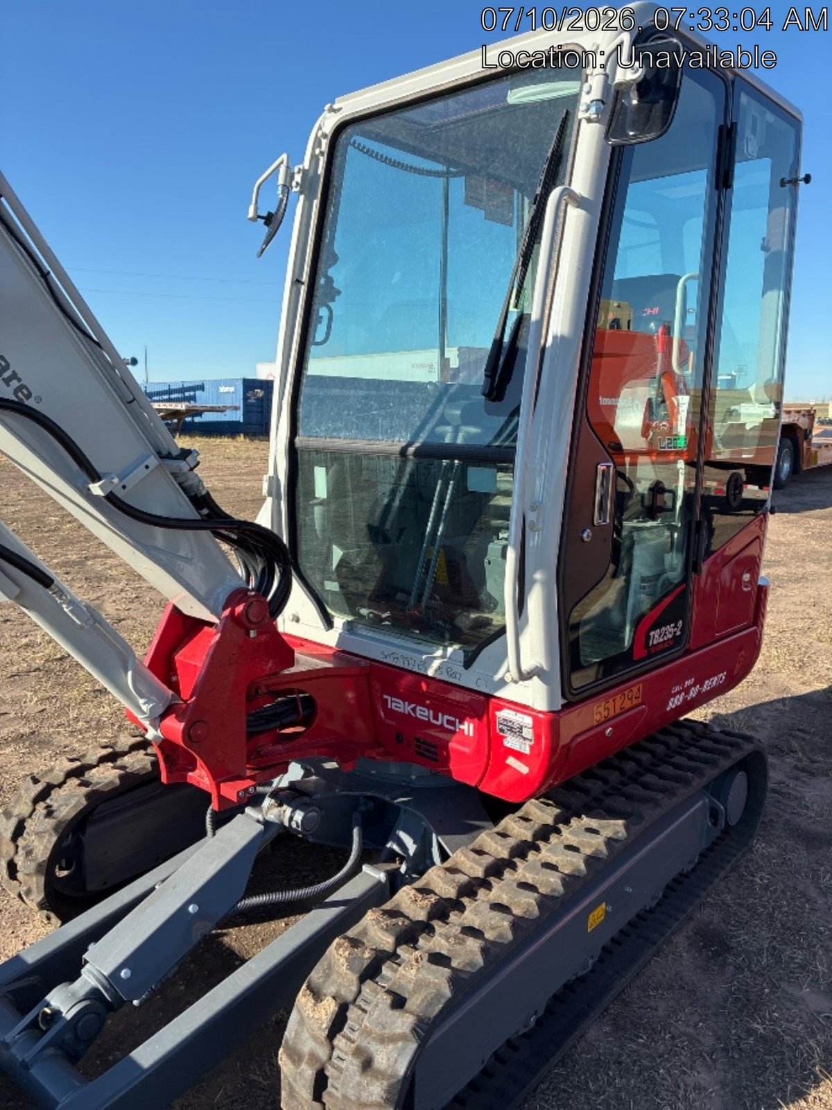 2025 TAKEUCHI TB235-2CR