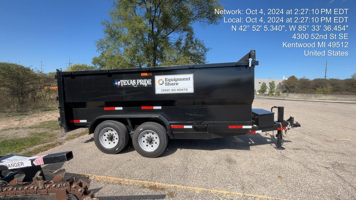 2024 TEXAS PRIDE TRAILERS DT714416KBP