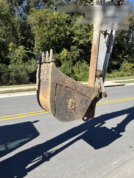 2019 Takeuchi TB290 Cab, AC, Rubber Tracks, Dozer Blade, Travel Alarm, Control Pattern Change Valve, Auxiliary Hydraulics w/18" Quick Coupler Bucket with teeth, 6.2 cu. ft. capacity/24" Quick Coupler Bucket with teeth, 8.6 cu. ft. capacity/36" Quick Coupler Bucket with teeth, 13.4 cu. ft. capacity, Quick Coupler, Hydraulic Thumb Installed