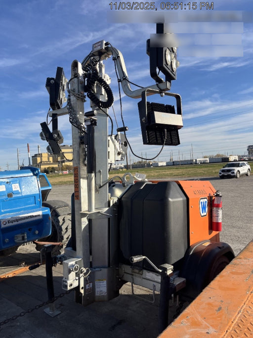 2024 Wanco WLTT-4MM4K Diesel, Deep Sea Controller, Shore Power Plug, Auto Start, (4) 350W LED Floodlights, 4kW Generator, 60 Gal Fuel Tank, 2" Ball, T3