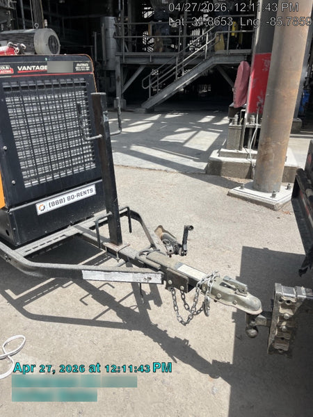 2022 Lincoln Electric Vantage 549X Crosslink Technology, Trailer Mounted, ES Decals, T3