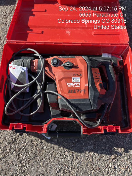 2023 HILTI TE 70-ATC/AVR