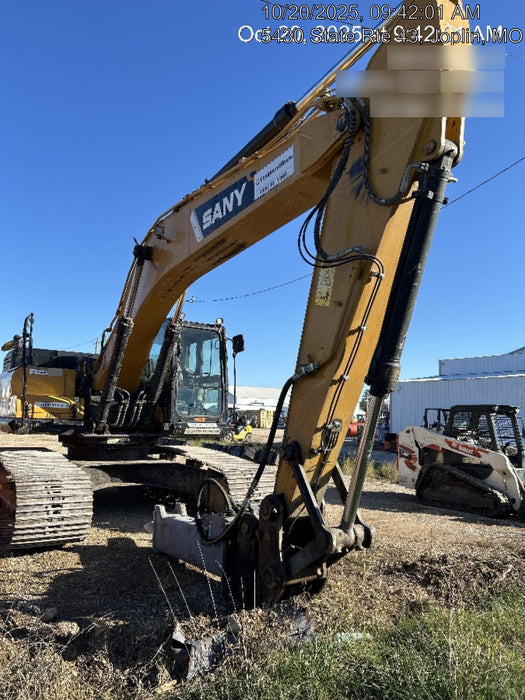 Sany SY265C Sany SY265 Tier 4 - Cab, Hydraulic  QC, 24" HD Bucket - Tooth, 36" HD Bucket - Tooth, 48" HD Bucket - Tooth, Hydraulic Thumb