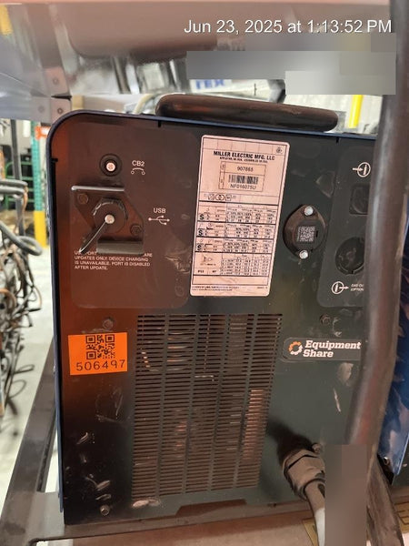 2025 MILLER ELECTRIC XMT 400