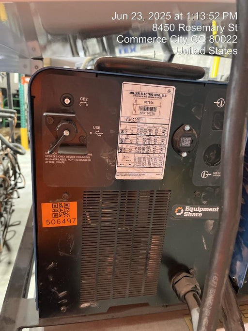 2025 MILLER ELECTRIC XMT 400