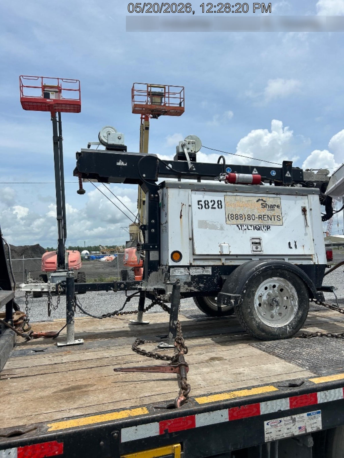 2017 Multiquip LT6K` MultiQuip LT6KV Towable Light Tower