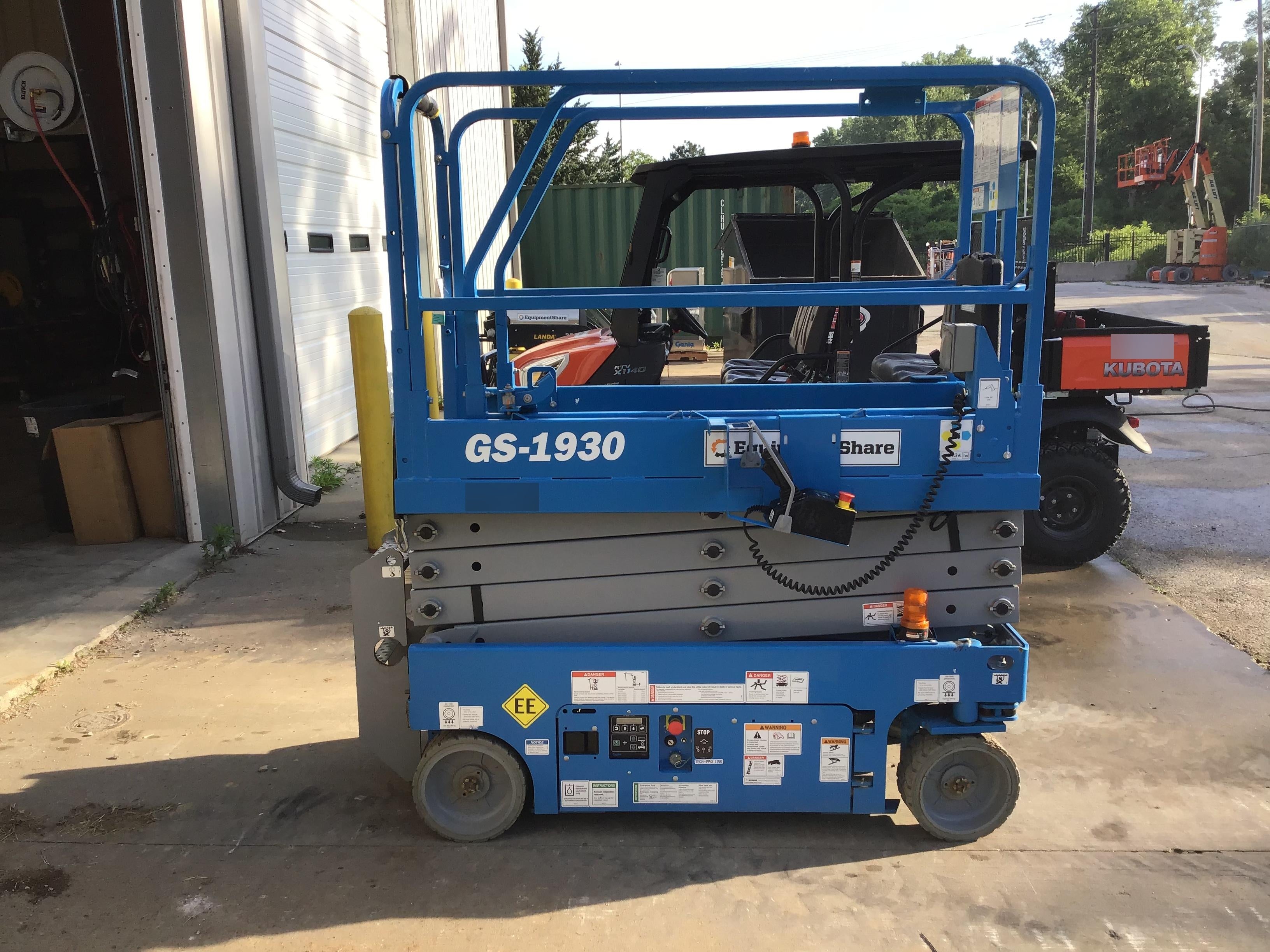 2019 Genie GS-1930 Genie GS-1930 Standard Options, EE Rated