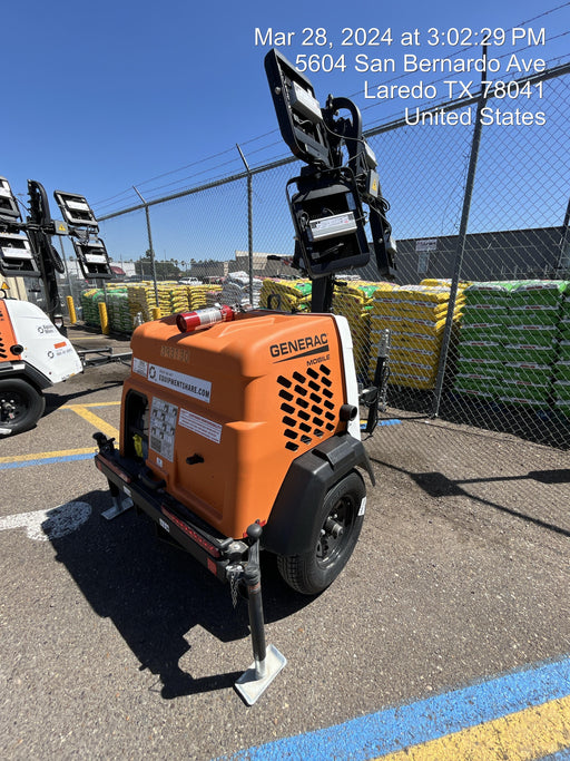 2024 Generac MLT2 Diesel, Flex Switch 120V Input, Powerzone Controller, 
(4) 320W LED Lights, 4kW Generator, 39.9 Gal Fuel Tank, 2" Ball, T3