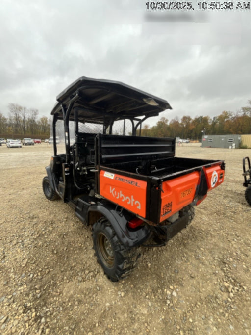 2022 Kubota RTV-X1140W-H Plastic Canopy, Windshield Acrylic Clear, LED Strobe Light, Wire Harness Kit, Back up Alarm