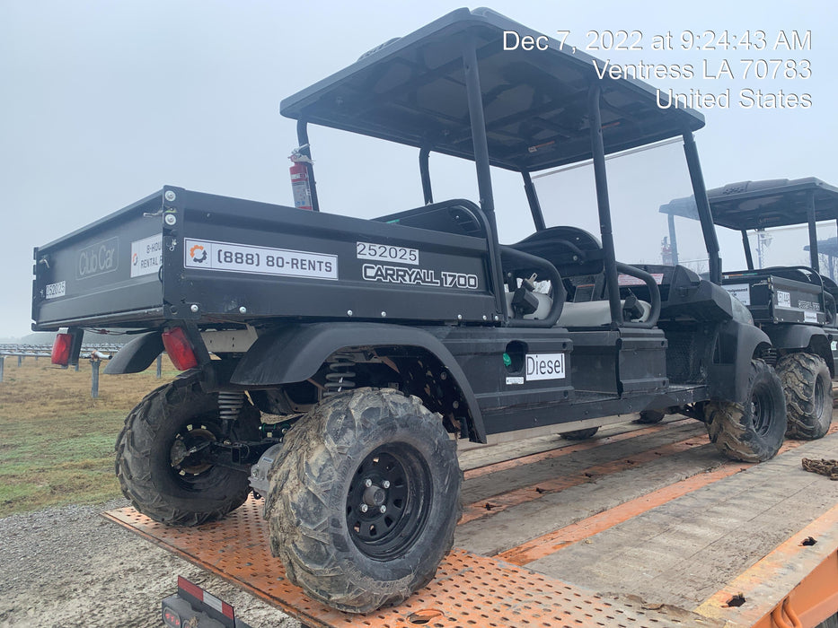 2023 Club Car CA1700D Canopy, Diesel, 4 Passenger