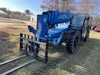 2019 Genie GTH-1056 Cab/Heat/AC, Solid RT Tires, LED Work Lights, Beacon 60" QA Carriage, 60" Forks