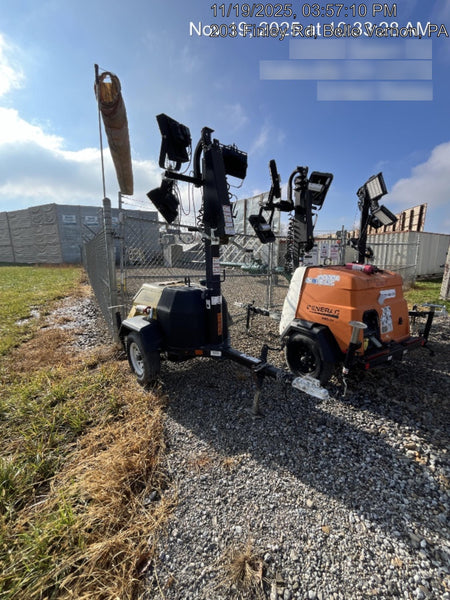 2023 Generac MLT2 Diesel, Flex Switch 120V Input, Powerzone Controller, (4) 320W LED Lights, 4kW Generator, 39.9 Gal Fuel Tank, 2" Ball, T3