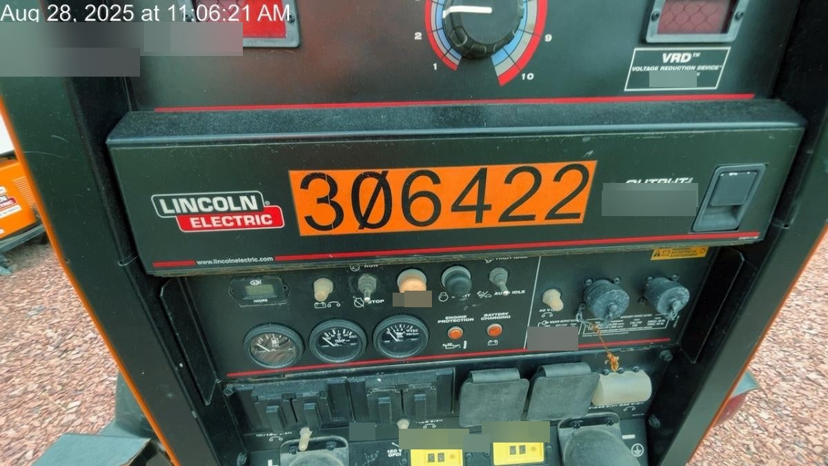 2023 Lincoln Electric LE400 Kubota V1505, Trlr, Cable Rack, Light Kit, ES Decals, T3