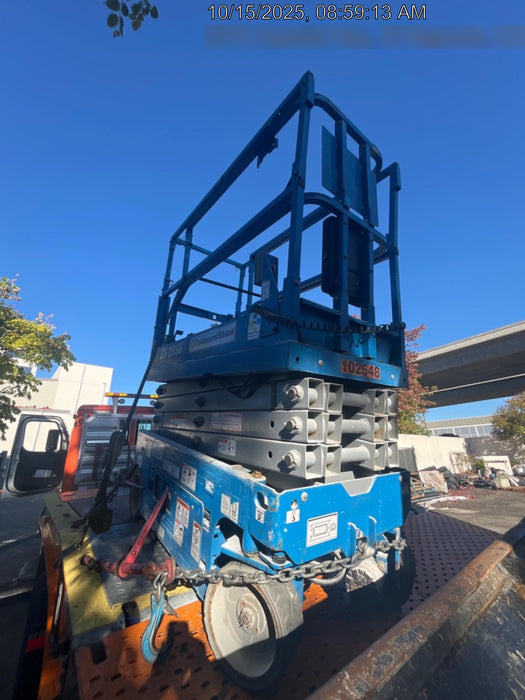 2020 Genie GS-1930 Solid Non Marking Tires, Beacon, Folding rails with half height swing gate, 800W Inverter