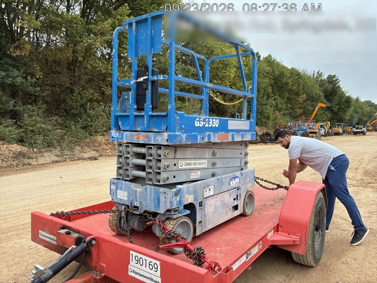 2020 Genie GS-1930 Fixed rails with chain entry gate - Pre A92.20
