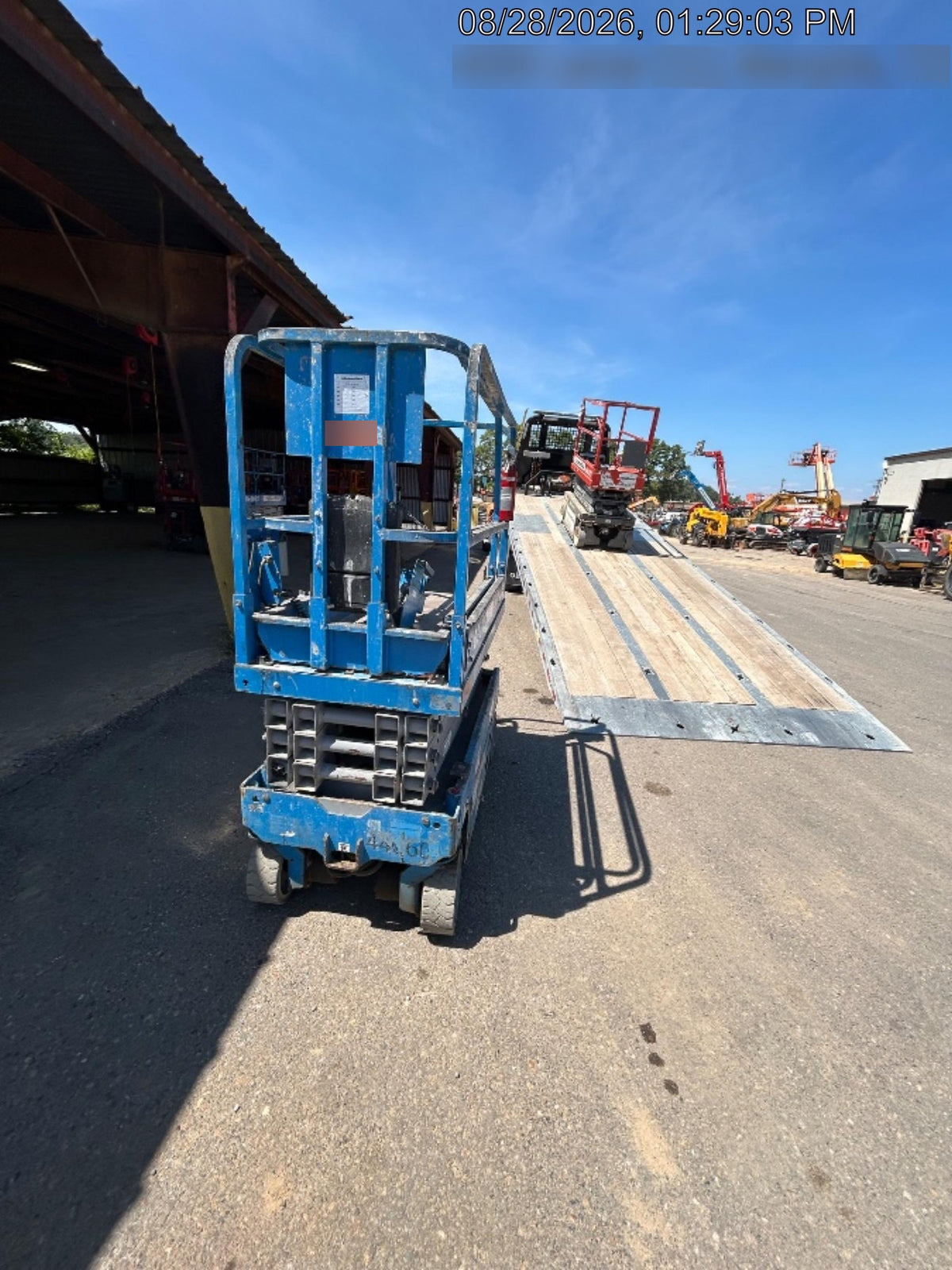 2019 Genie GS-1930 Fixed rails with chain Entry